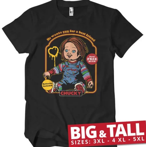 Chucky Toy Box Big & Tall T-Shirt
