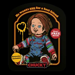 Chucky Toy Box Sticker