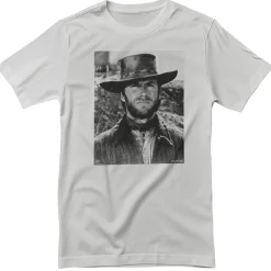 Clint Eastwood Cowboy Portrait T-Shirt