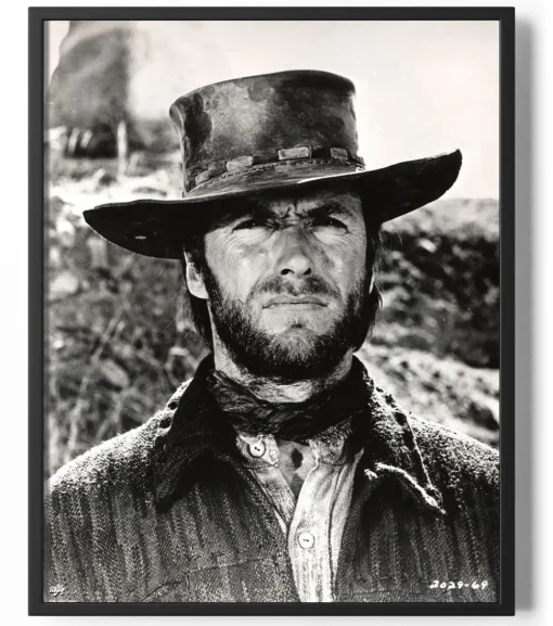 Clint Eastwood Western Poster