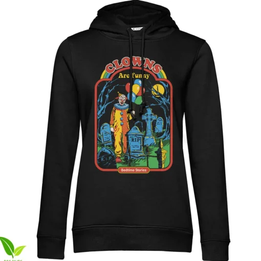 Clown Are Funny Girly Hoodie