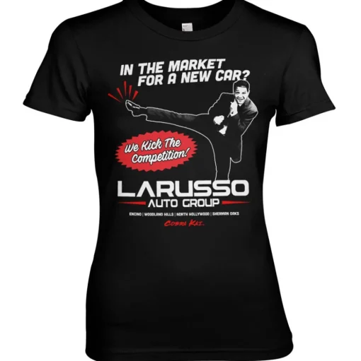 Cobra Kai - Larusso Auto Group Girly Tee