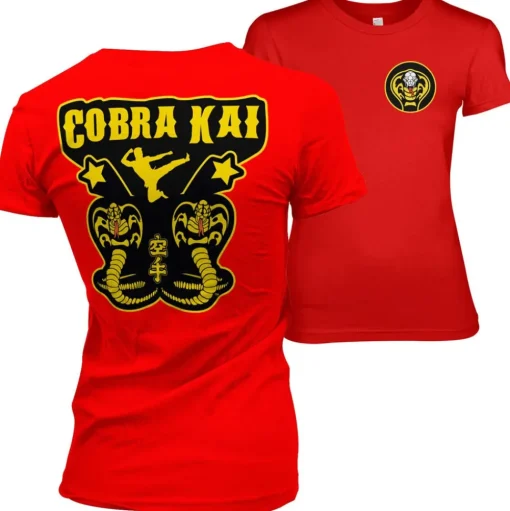Cobra Kai Kickback Girly Tee