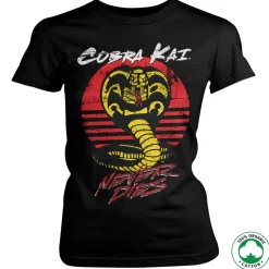 Cobra Kai Never Dies Organic Girly Tee
