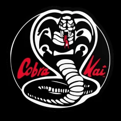 Cobra Kai Patch Sticker