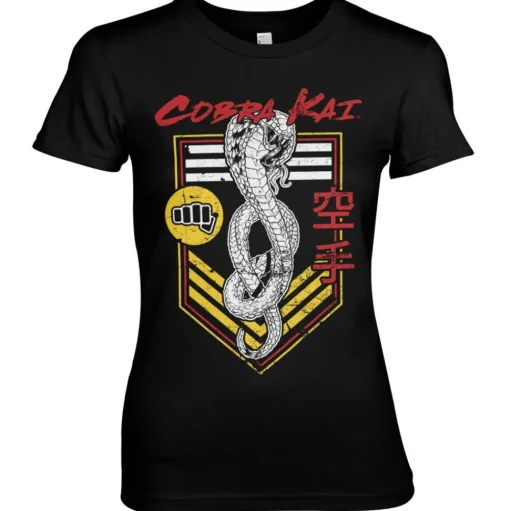 Cobra Kai Punch Patch Girly Tee