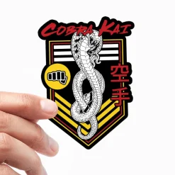 Cobra Kai Punch Patch Sticker