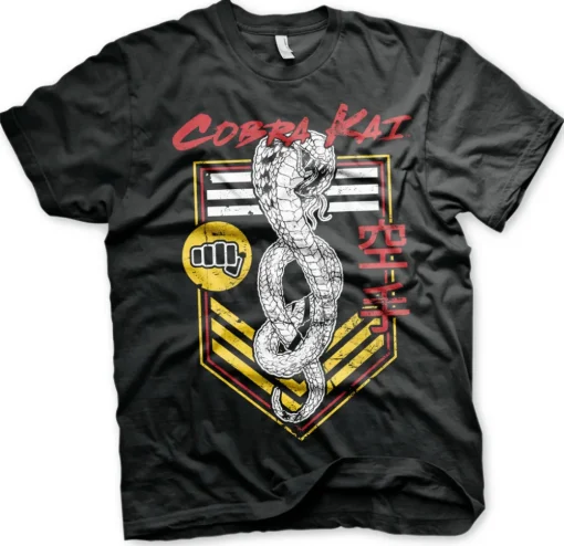 Cobra Kai Punch Patch T-Shirt