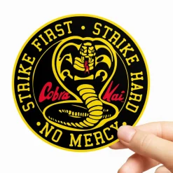 Cobra Kai Round Sticker