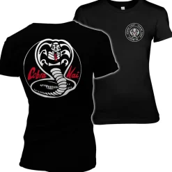 Cobra Kai White Patches Girly Tee