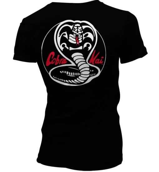 Cobra Kai White Patches Girly Tee