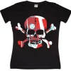 Colorful Skull Girly T-shirt