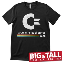 Commodore 64 Washed Logo Big & Tall T-Shirt