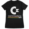 Commodore 64 Washed Logo Girly Tee