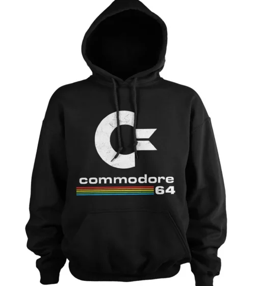 Commodore 64 Washed Logo Hoodie