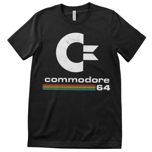 Commodore 64 Washed Logo T-Shirt