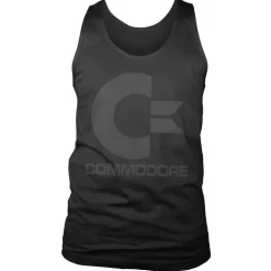 Commodore Black Logo Tank Top