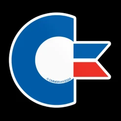 Commodore Logo Sticker