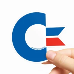 Commodore Logo Sticker