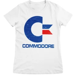 Commodore Vintage Logo Girly Tee