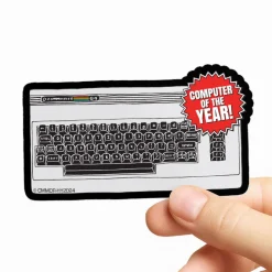 Computer Of The Year Sticker