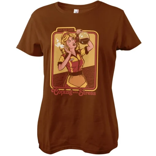 Coping With Stress Girly Tee