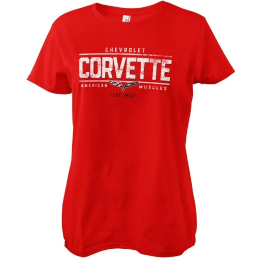 Corvette - American Muscles Girly Tee