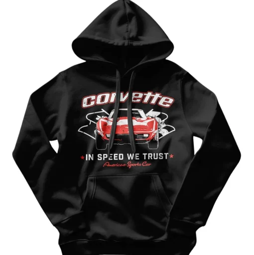 Corvette - In Speed We Trust Hoodie