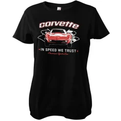 Corvette - In Speed We Trust Girly Tee