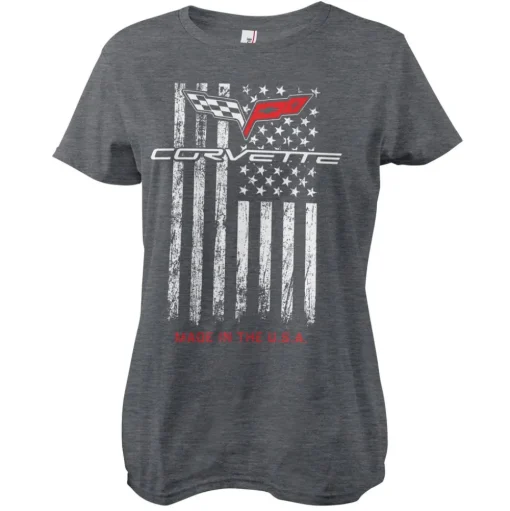 Corvette - Made In The USA Girly Tee