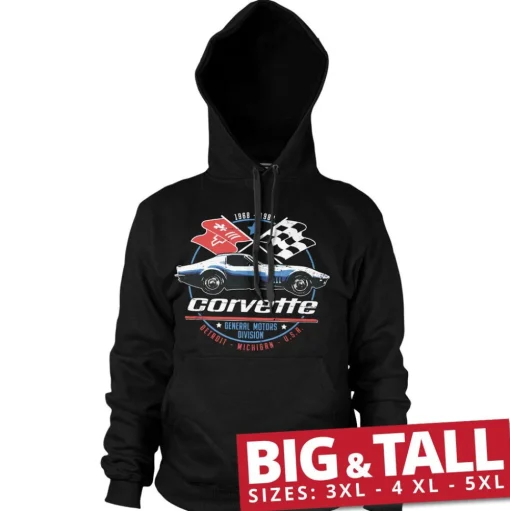 Corvette C3 GM Division Big & Tall Hoodie