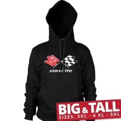 Corvette C3 Logo Big & Tall Hoodie