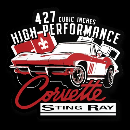 Corvette High Performance Sticker