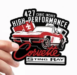 Corvette High Performance Sticker