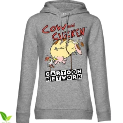 Cow and Chicken Balloon Girls Hoodie