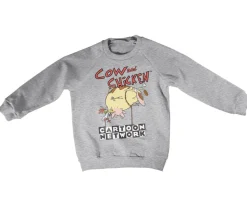 Cow and Chicken Balloon Kids Sweatshirt
