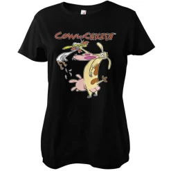 Cow and Chicken Girly Tee