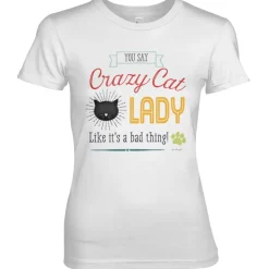 Crazy Cat Lady Girly Tee