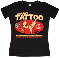 Crazy Johns Tattoo Girly T-shirt