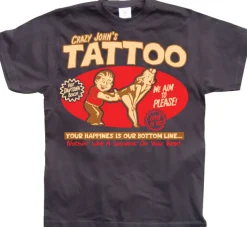 Crazy Johns Tattoo T-Shirt