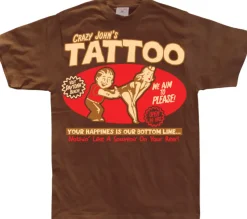 Crazy Johns Tattoo T-Shirt