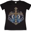 Cross With Cherubs Girly T-shirt