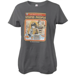 Cure For Stupid People Girly Tee