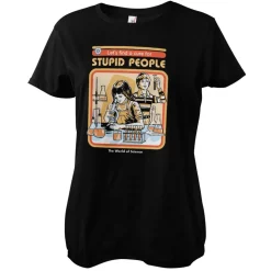 Cure For Stupid People Girly Tee