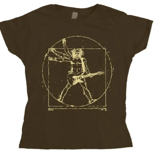 Da Vinci Rock Man Girly Tee