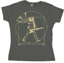 Da Vinci Rock Man Girly Tee
