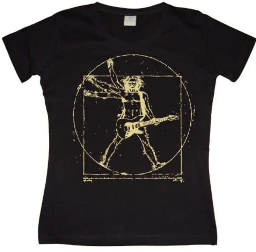Da Vinci Rock Man Girly Tee