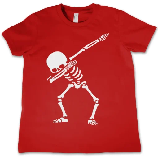 Dabbing Skeleton Kids T-Shirt