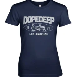 D&D Los Angeles Surfing Girly Tee