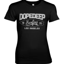 D&D Los Angeles Surfing Girly Tee